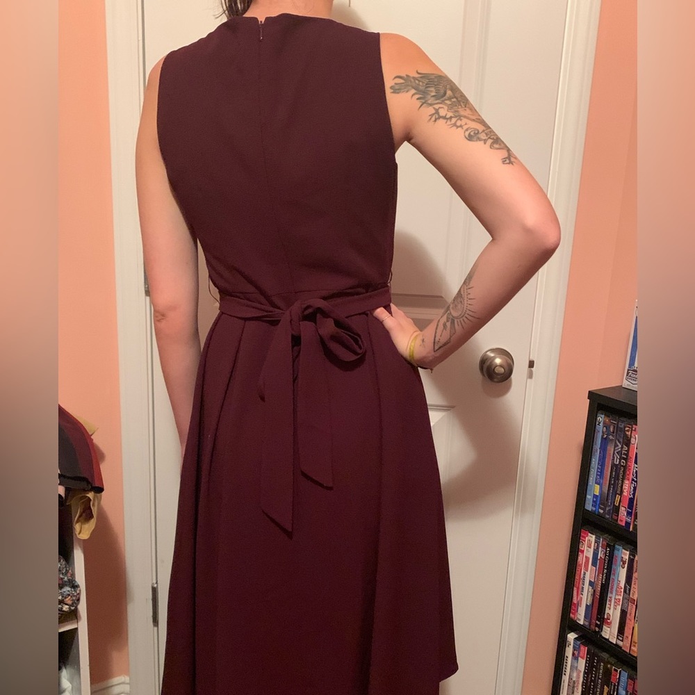 Elle Deep Purple Long Dress - Picture 2 of 6